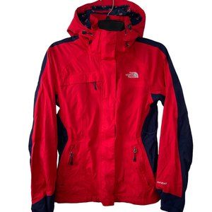 The North Face Red and Navy Ski Jacket